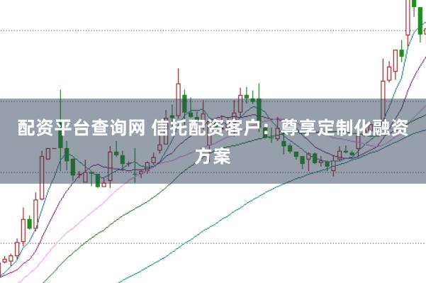 配资平台查询网 信托配资客户：尊享定制化融资方案