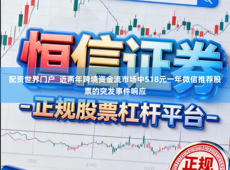 配资世界门户  近两年跨境资金流市场中518元一年微信推荐股票的突发事件响应