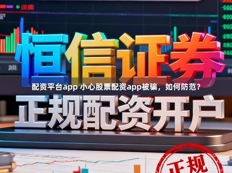配资平台app 小心股票配资app被骗,如何防范?