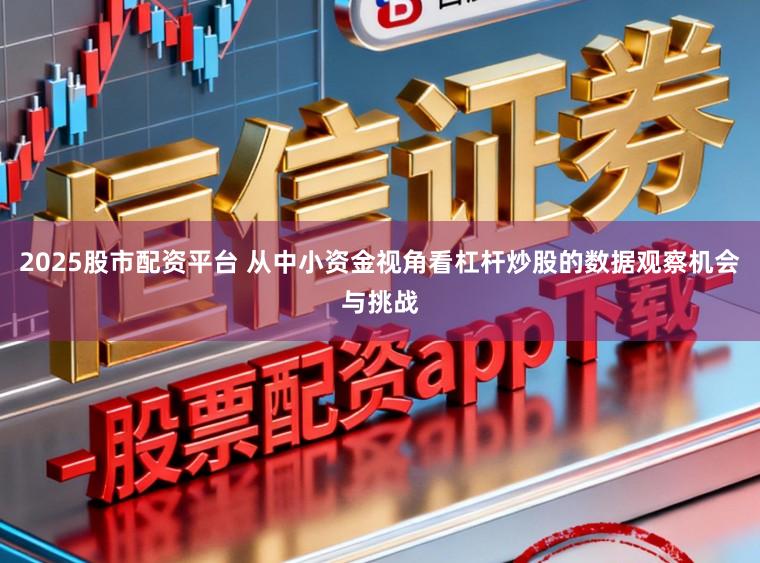 2025股市配资平台 从中小资金视角看杠杆炒股的数据观察机会与挑战